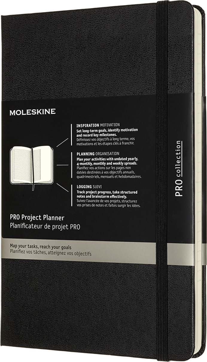 Notes Moleskine PRO Project Planner L