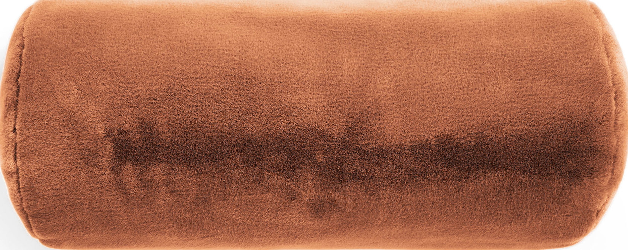 Poduszka Furry 22 x 50 cm pomarańczowa