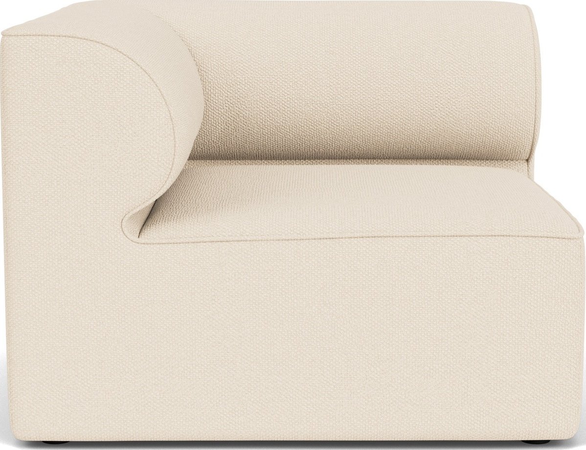 Narożnik lewostronny sofy modułowej Eave 96 x 96 cm kremowy