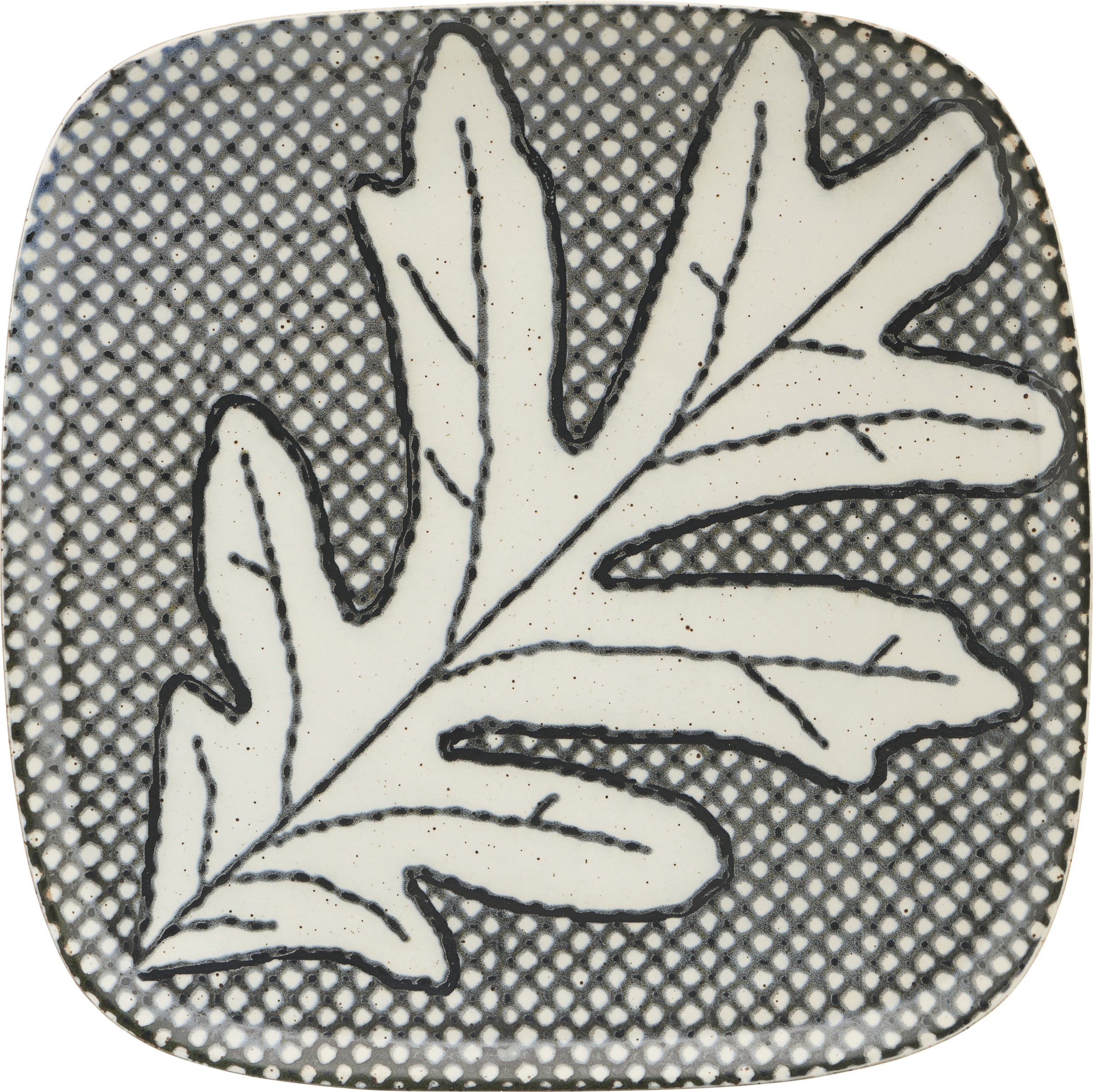 Talerz House Doctor Oak kwadratowy