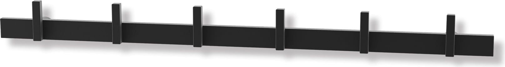 Wieszak listwa Cadore 60 cm czarny