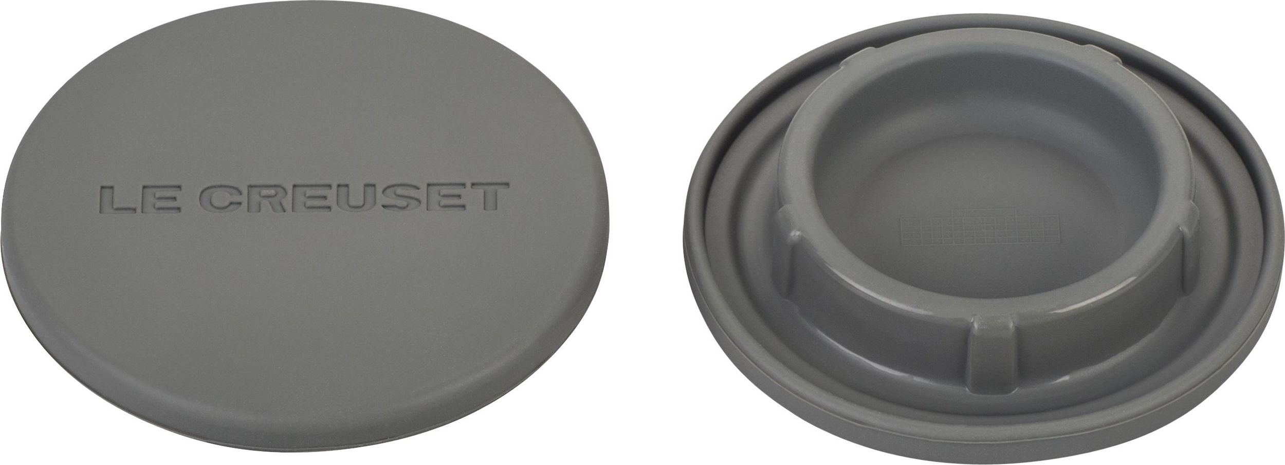 Zatyczki do młynków do soli lub pieprzu Le Creuset szare 2 szt.