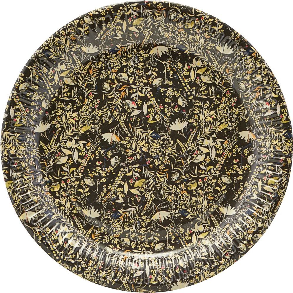 Talerze papierowe Floral 12 szt.