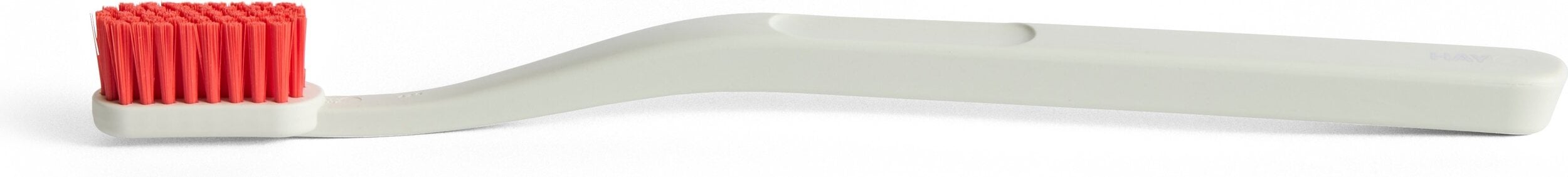 Szczoteczka do zębów Tann kremowo-czerwona