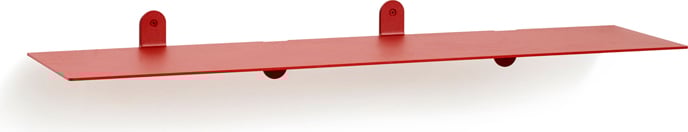 Półka ścienna N°2 99 cm czerwona