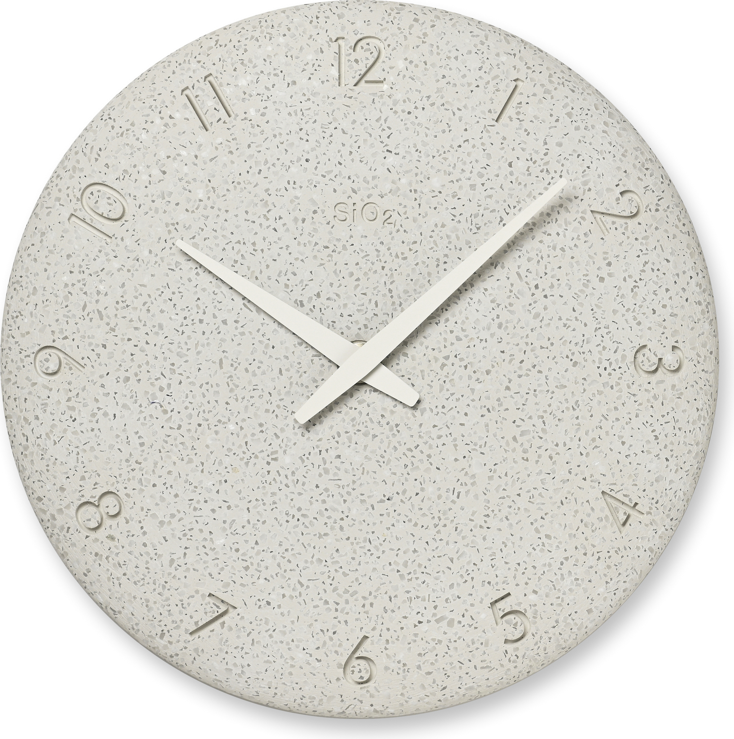 Zegar ścienny SiO2 biały
