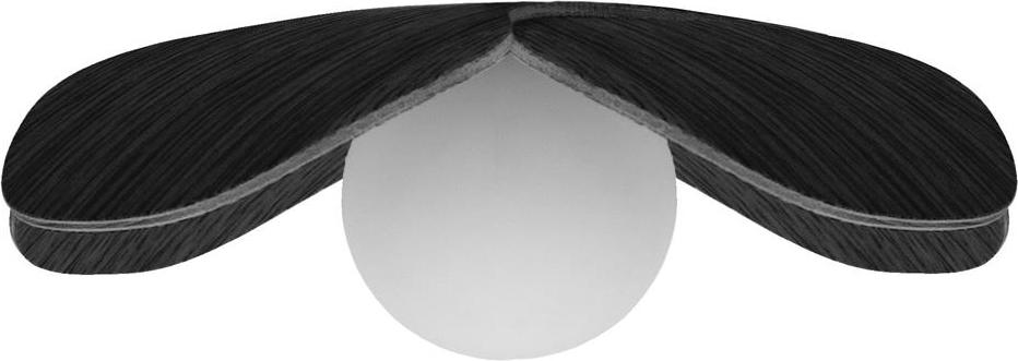 Lampa Forget Me Not 19 cm czarny dąb