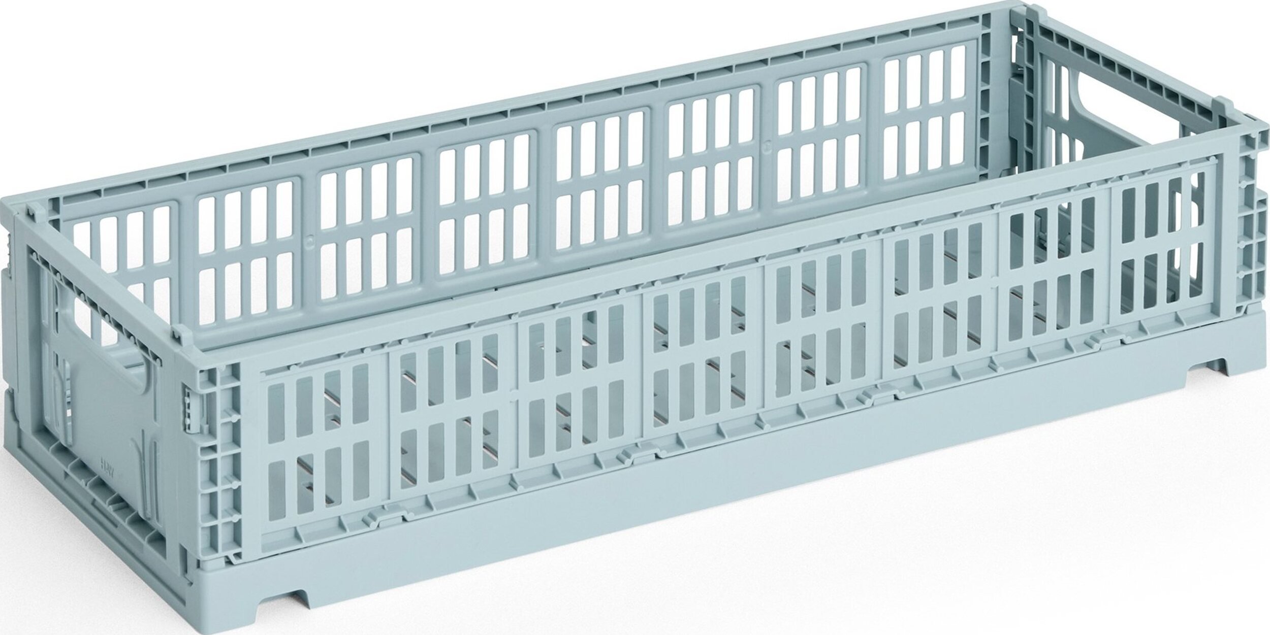 Kosz do przechowywania Hay Colour Crate Mini Oblong szaroniebieski