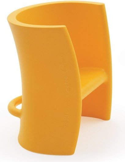 Krzesełko Trioli żółte