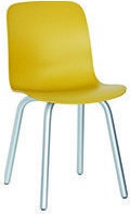 Krzesło Substance aluminium musztardowe