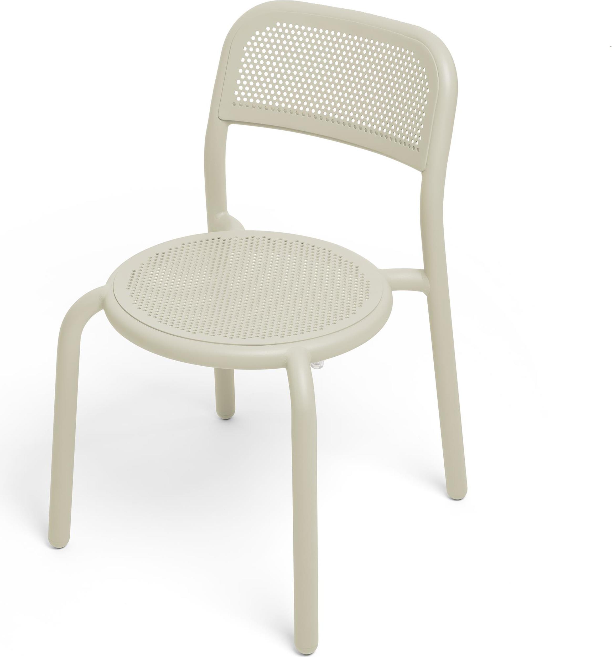 Krzesła ogrodowe Toni 2 szt. szare