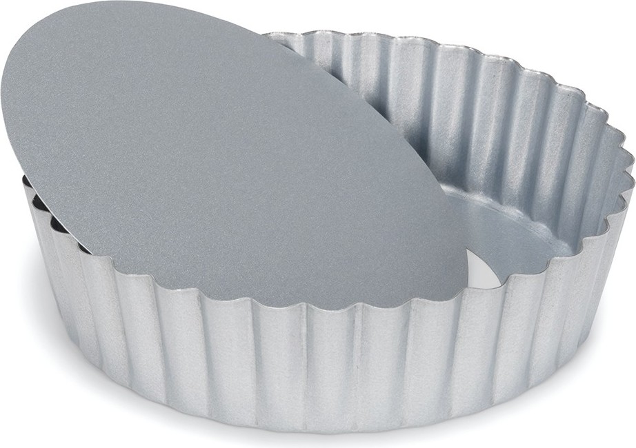 Forma do quiche Silver-Top wysoka średnica 15 cm