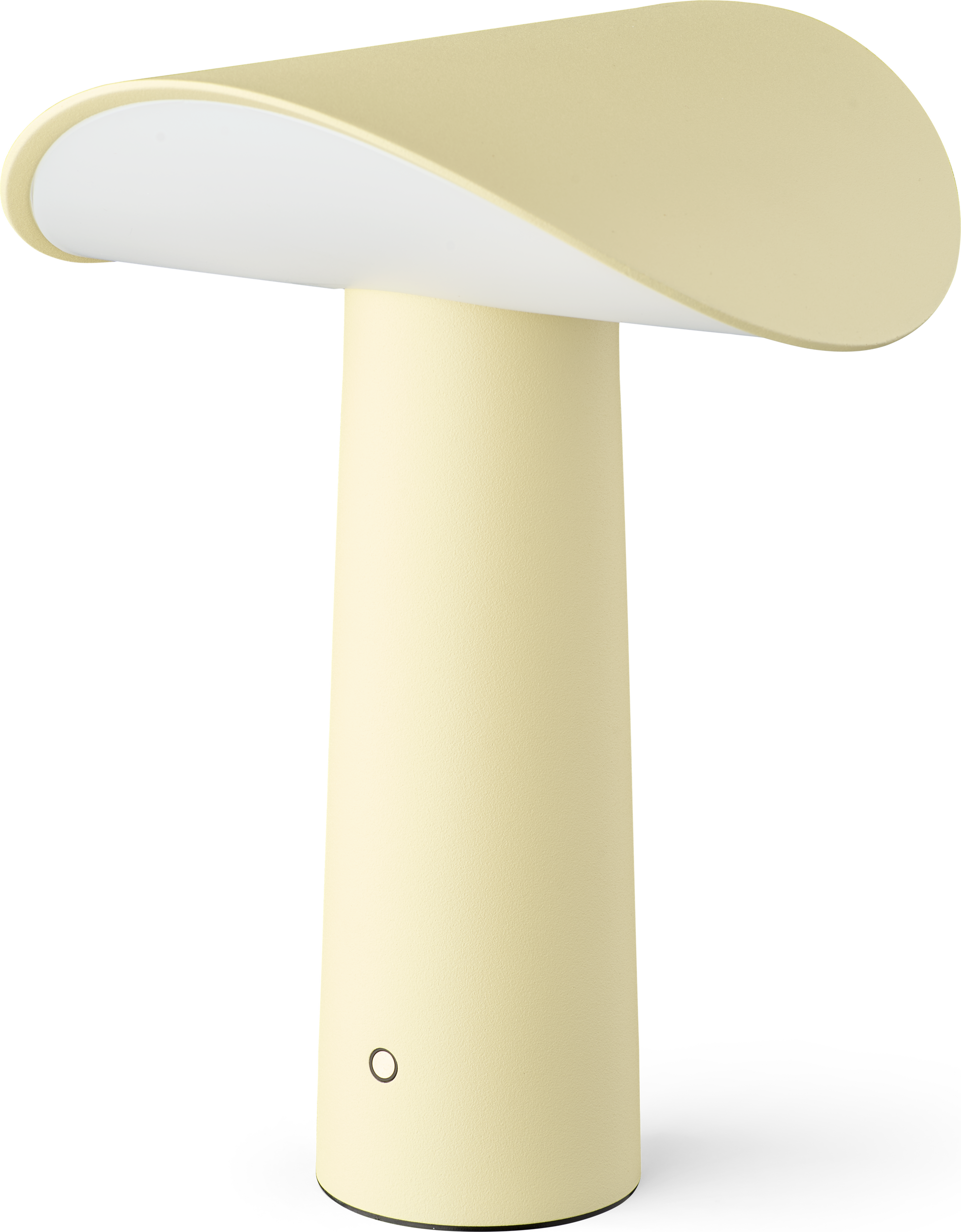 Lampa stołowa bezprzewodowa Lium jasnożółta