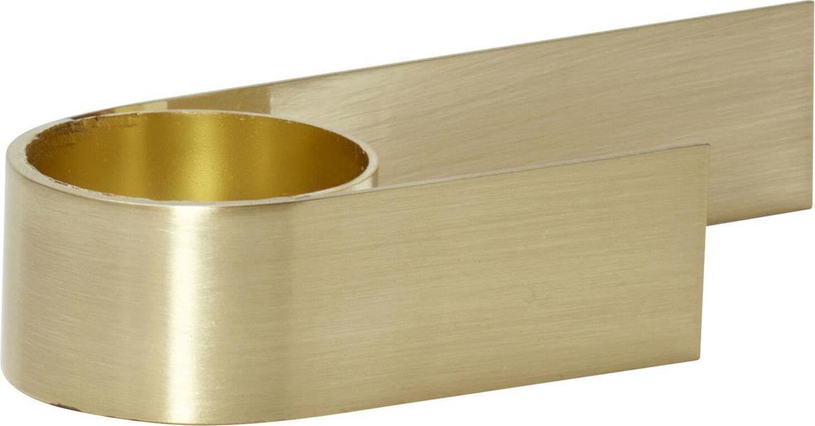 Świecznik na tealighty Hübsch 12 cm mosiądz metalowy