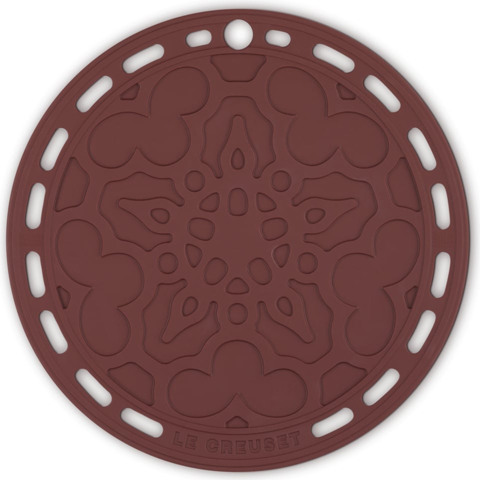 Podstawka pod gorące naczynia Le Creuset z wzorem 20 cm burgundowa