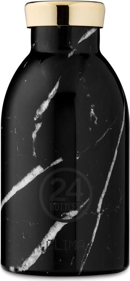 Butelka termiczna Clima Grand 330 ml czarny marmur