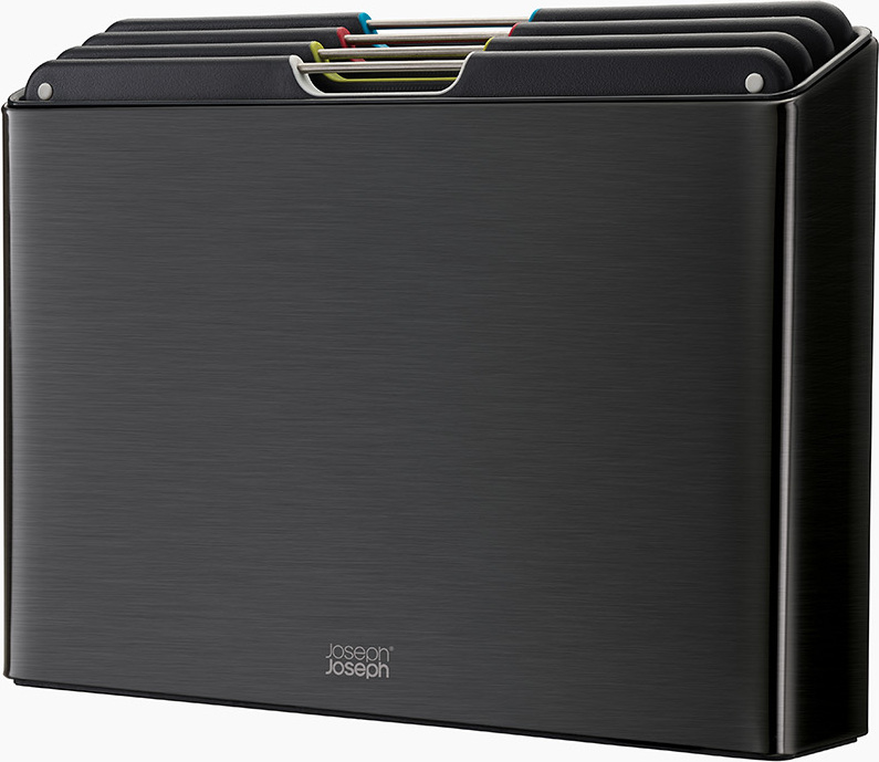 Deski do krojenia Folio Steel czarny 4 szt.