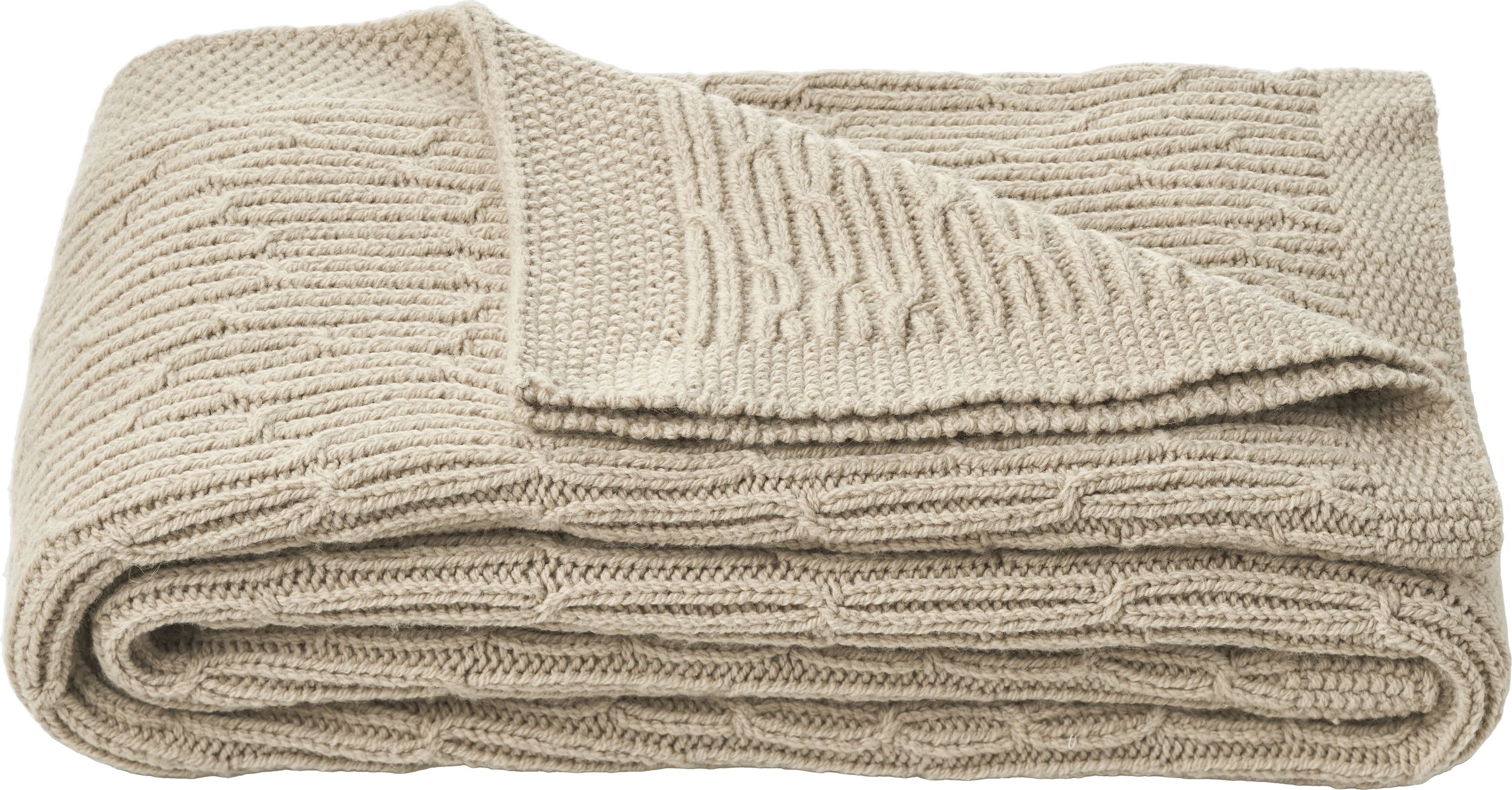 Narzuta Plover Heavy 140 x 190 cm piaskowa