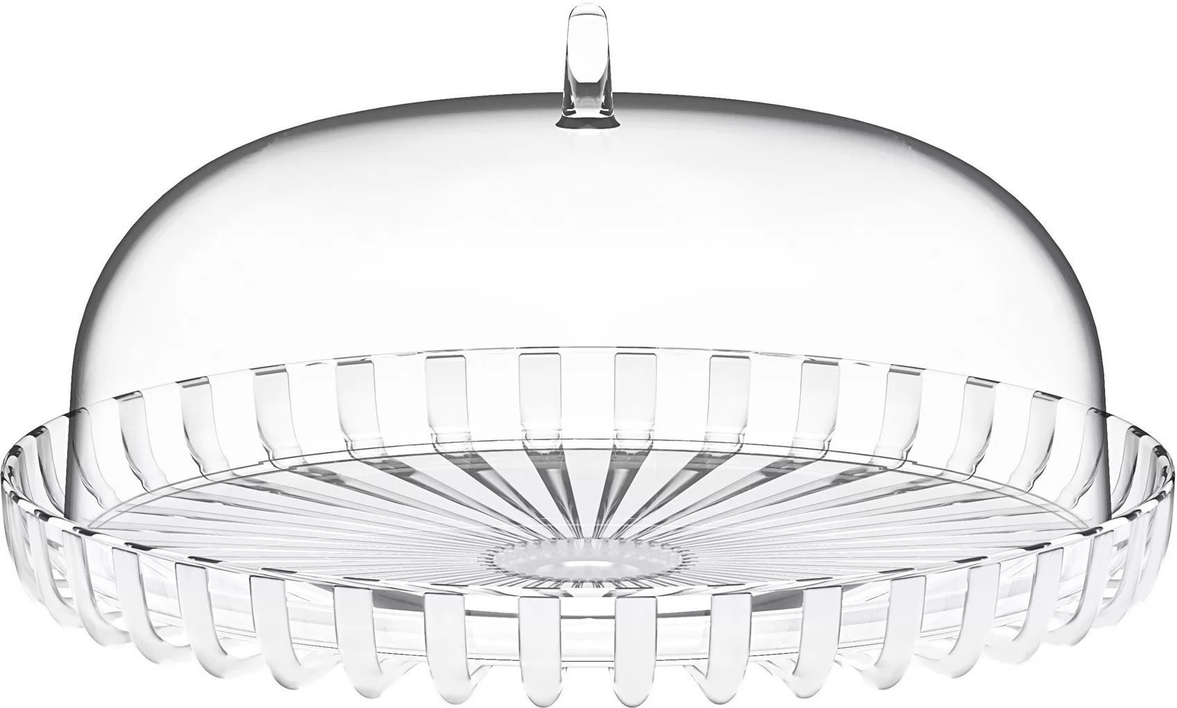 Patera na ciasto Dolcevita perłowa z recyklingu