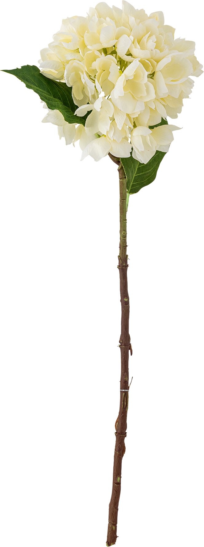 Kwiat sztuczny Bloomingville hortensja 56 cm biała