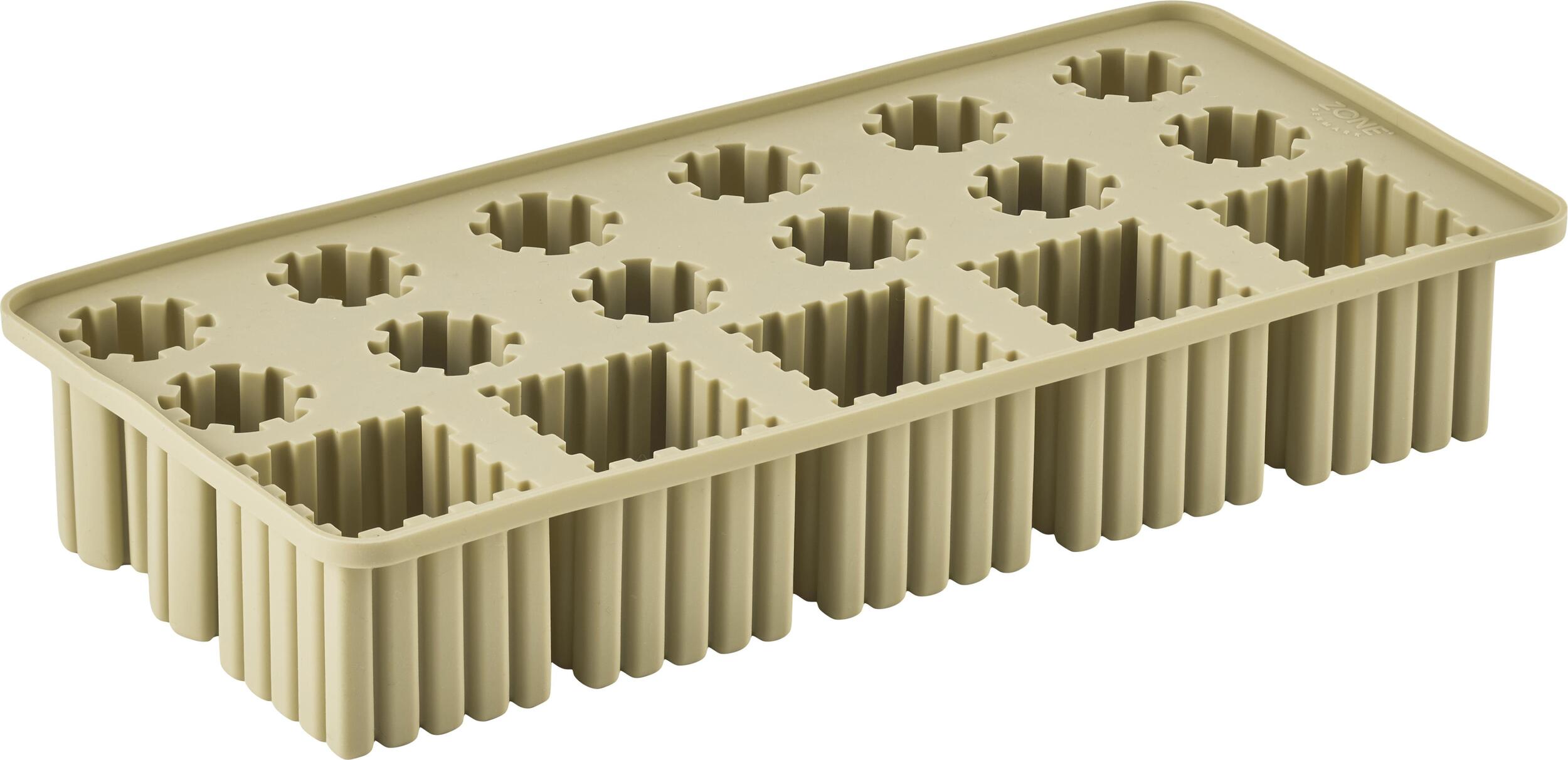 Foremka do lodu Singles bladozielona