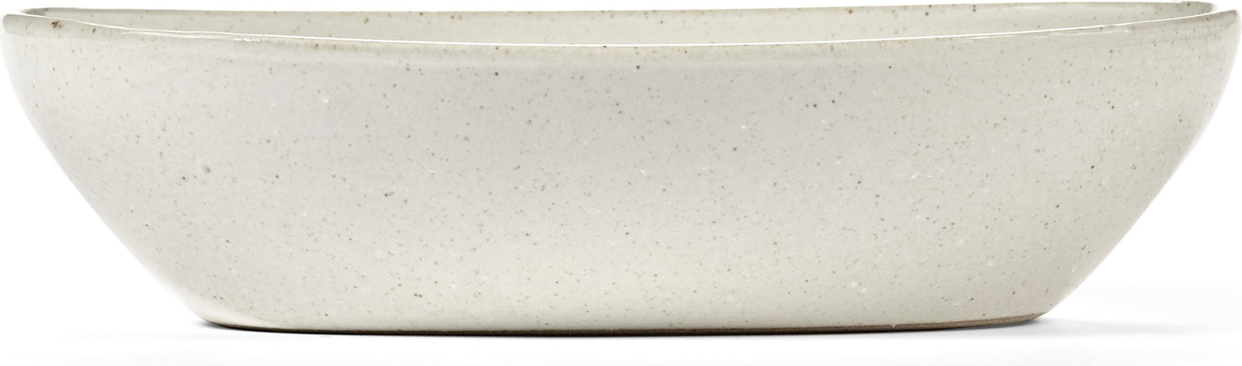 Miska Out of Lines owalna 450 ml złamana biel