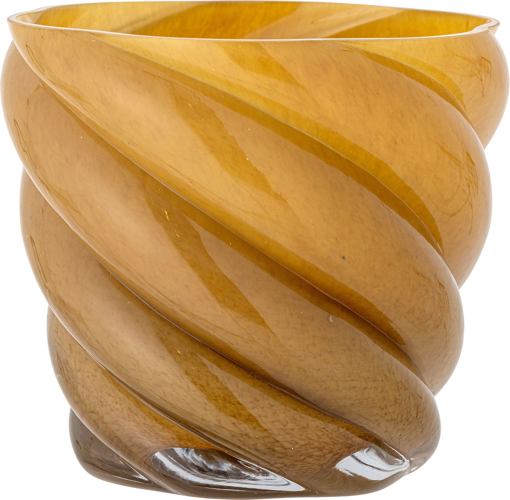 Osłonka na doniczkę Callo 17 cm żółta