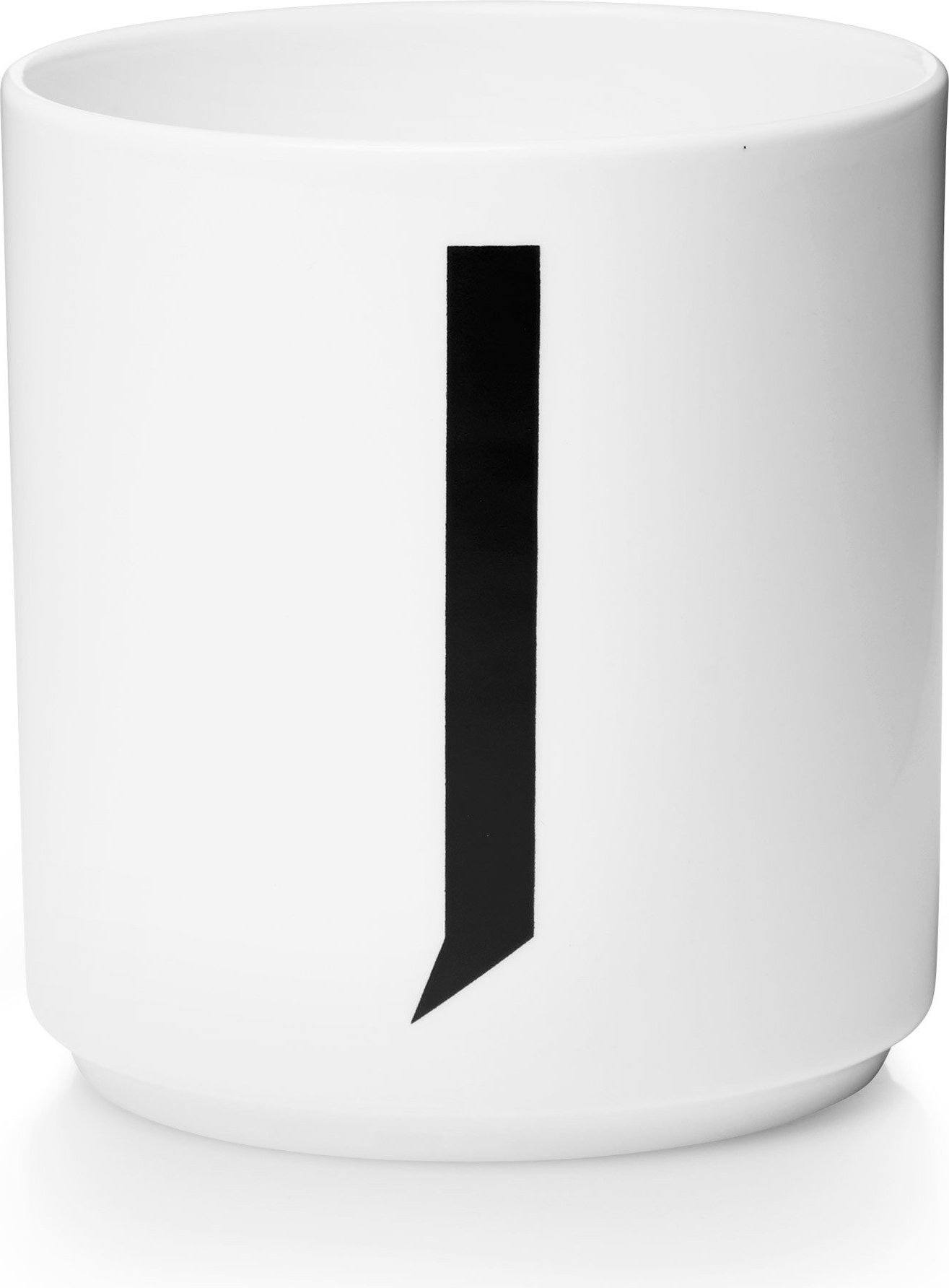 Kubek porcelanowy AJ litera J
