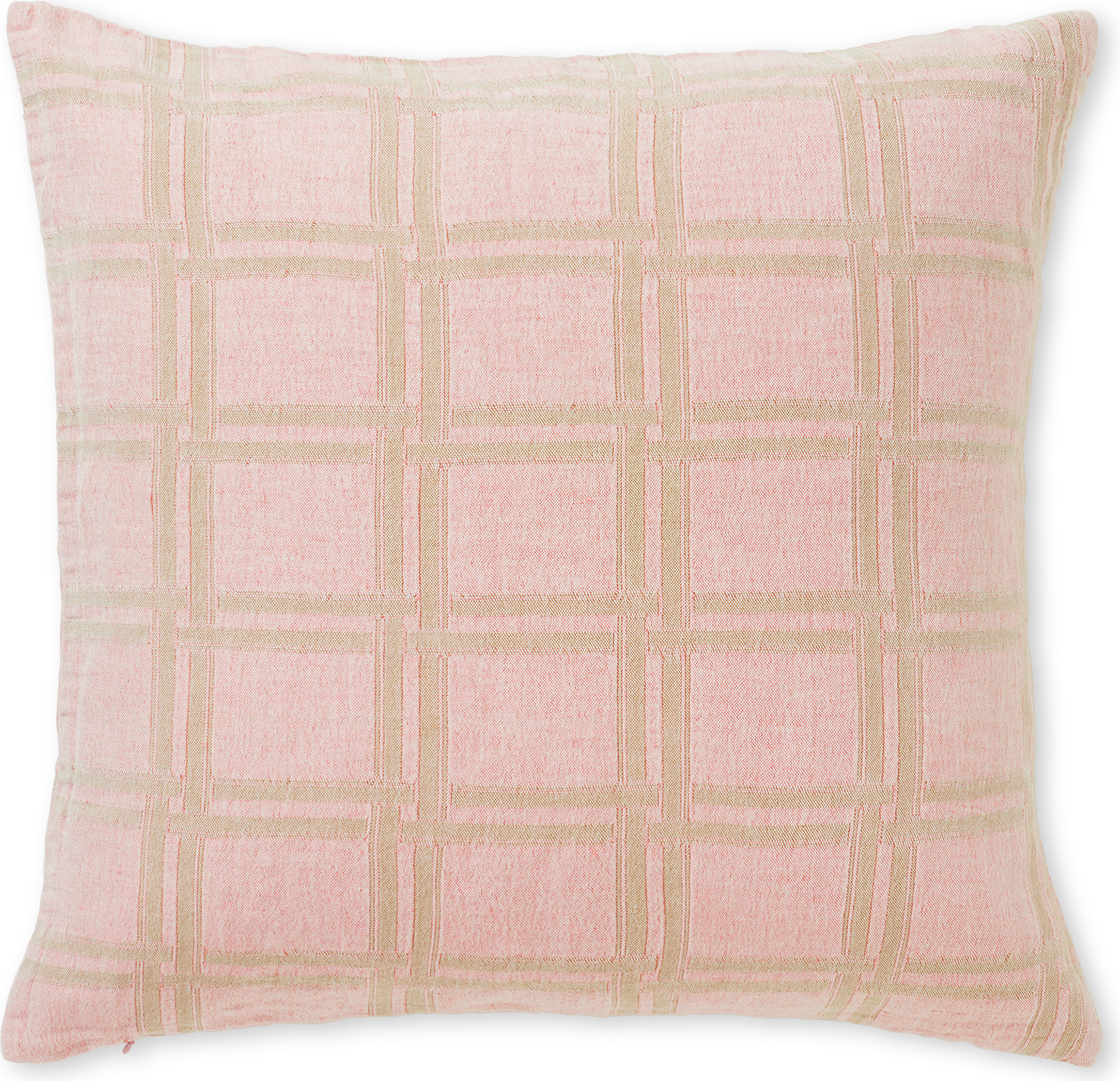 Poszewka dekoracyjna Dahlia 50 x 50 cm różowa