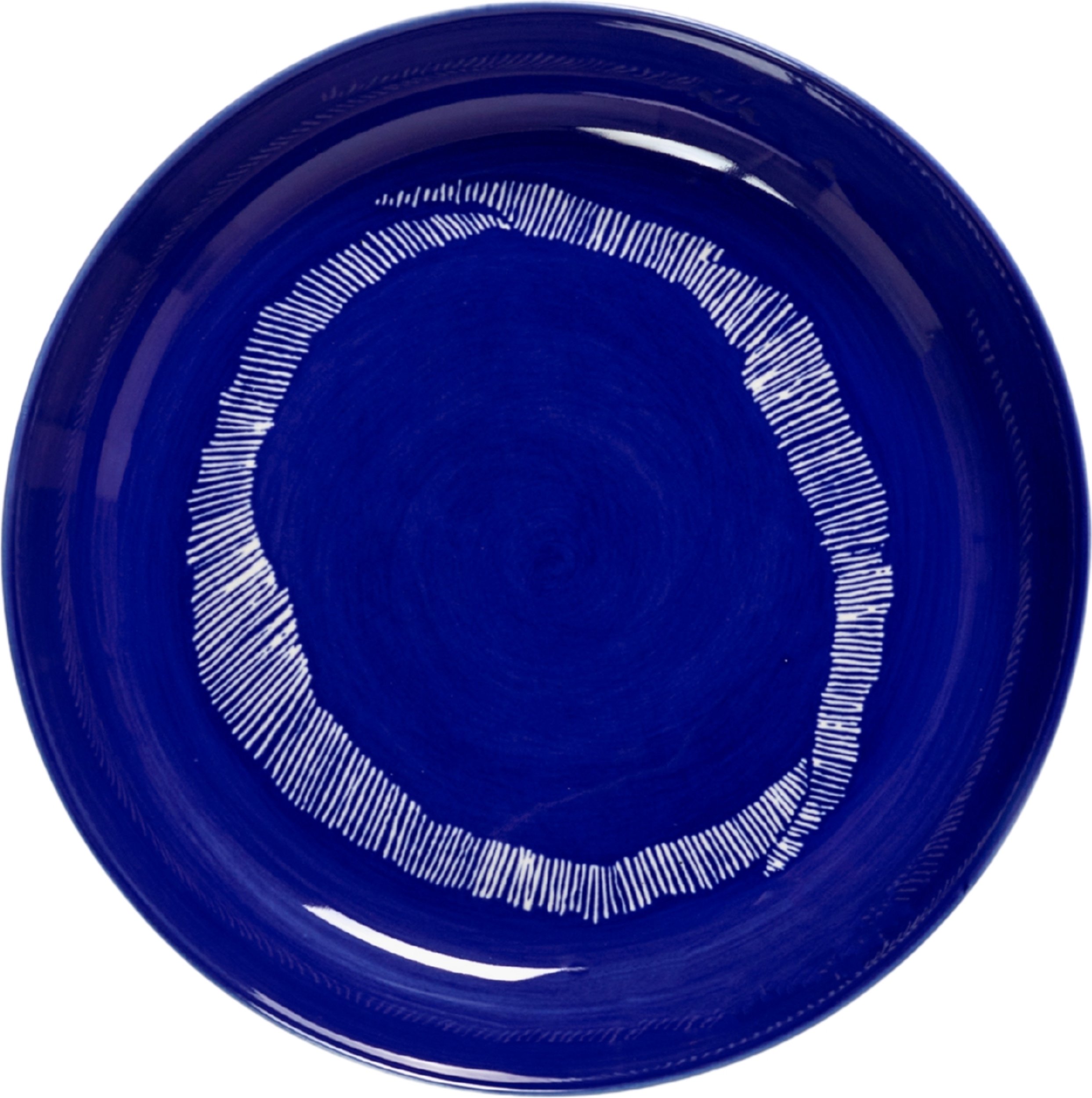 Talerz głęboki Feast 22 cm ciemnoniebiesko-biały