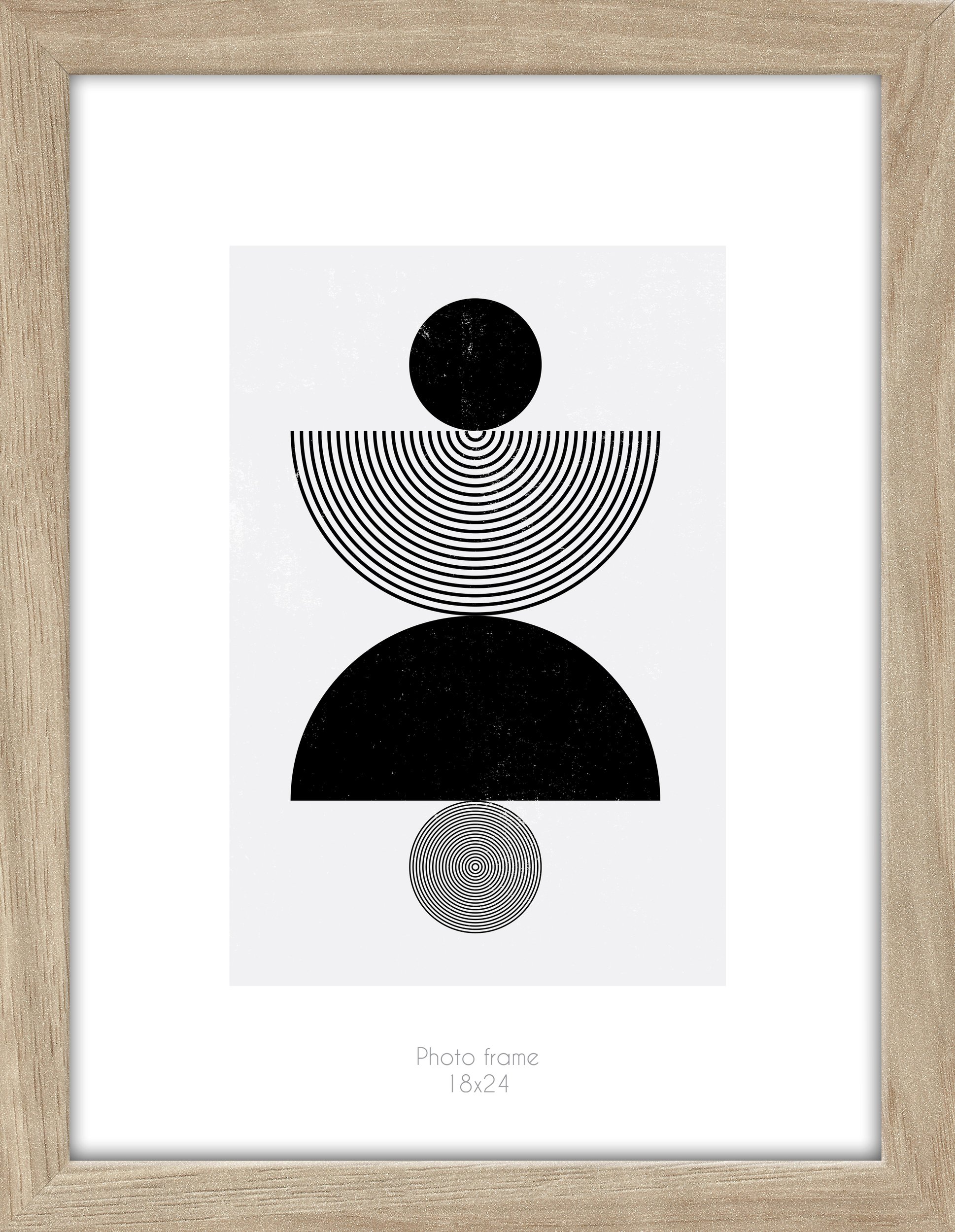 Ramka na zdjęcia Kyoto 18 x 24 cm beżowa