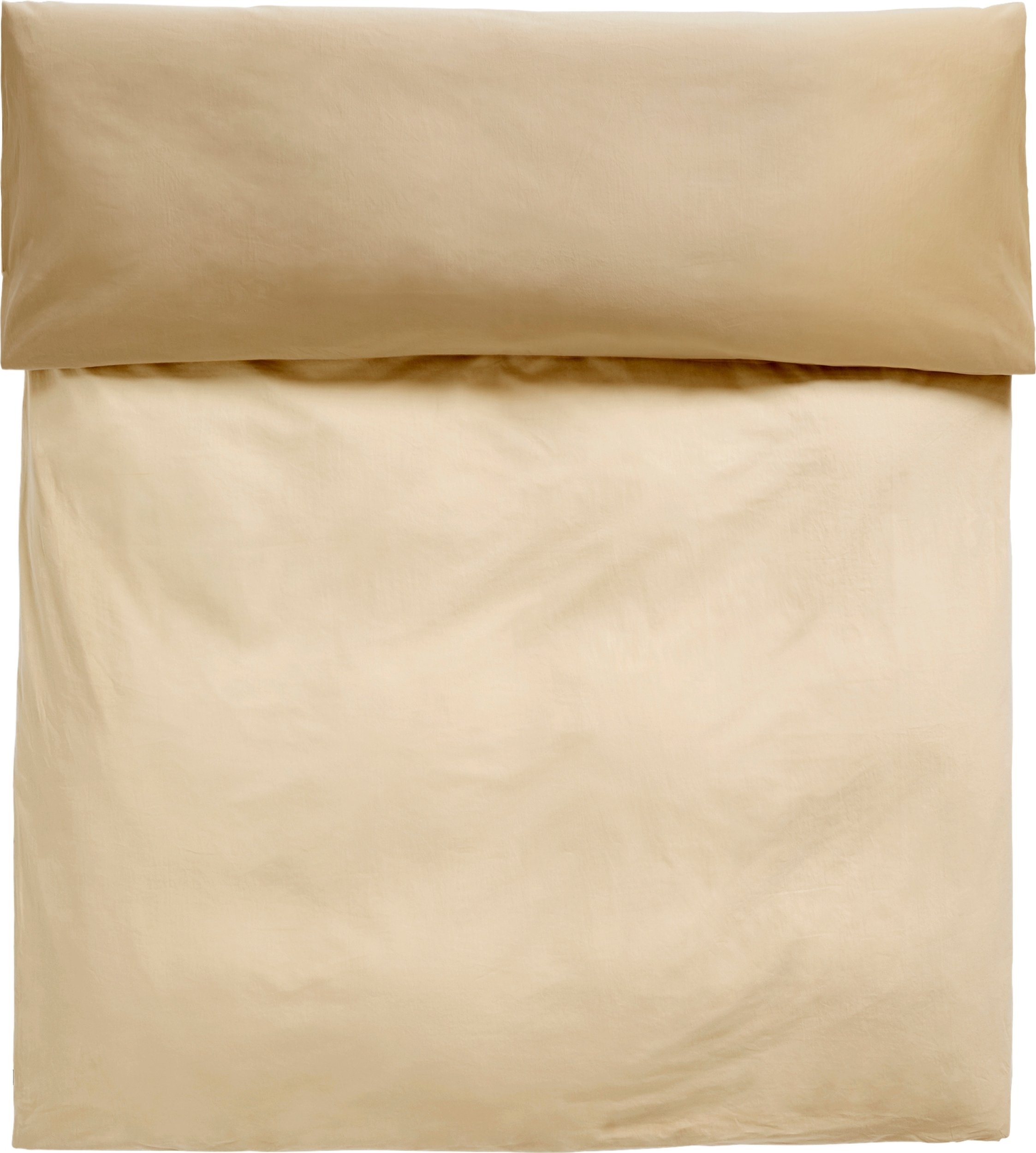 Poszewka na kołdrę Duo 150 x 210 cm jasnobrązowa