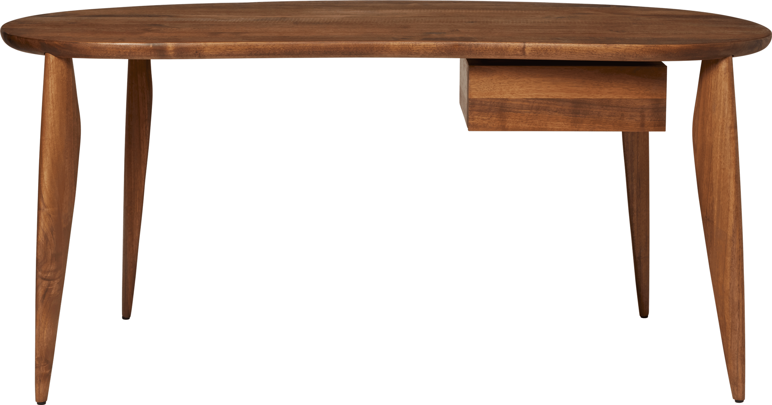 Biurko Feve 160 cm drewno orzechowe