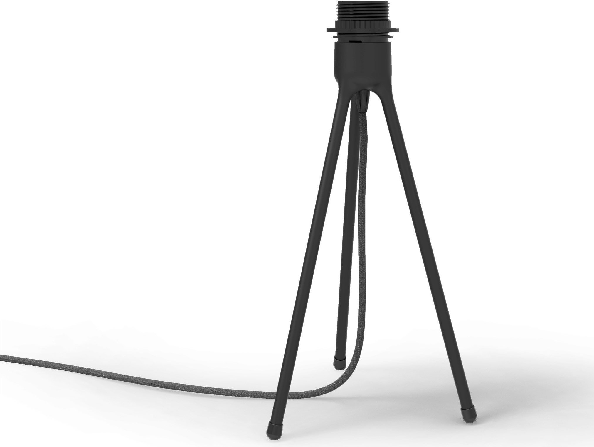Podstawa stołowa do abażurów lamp Tripod czarna