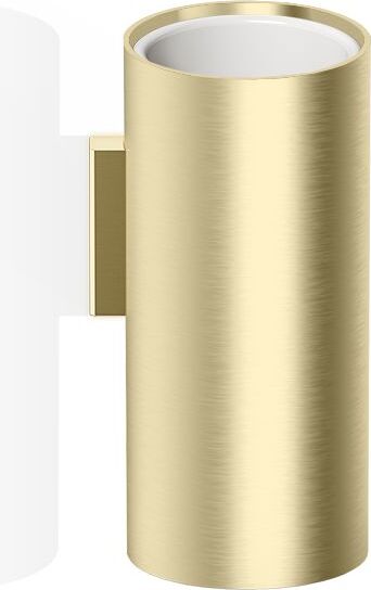 Kubek na szczoteczki do zębów Mikado złoty mat ścienny