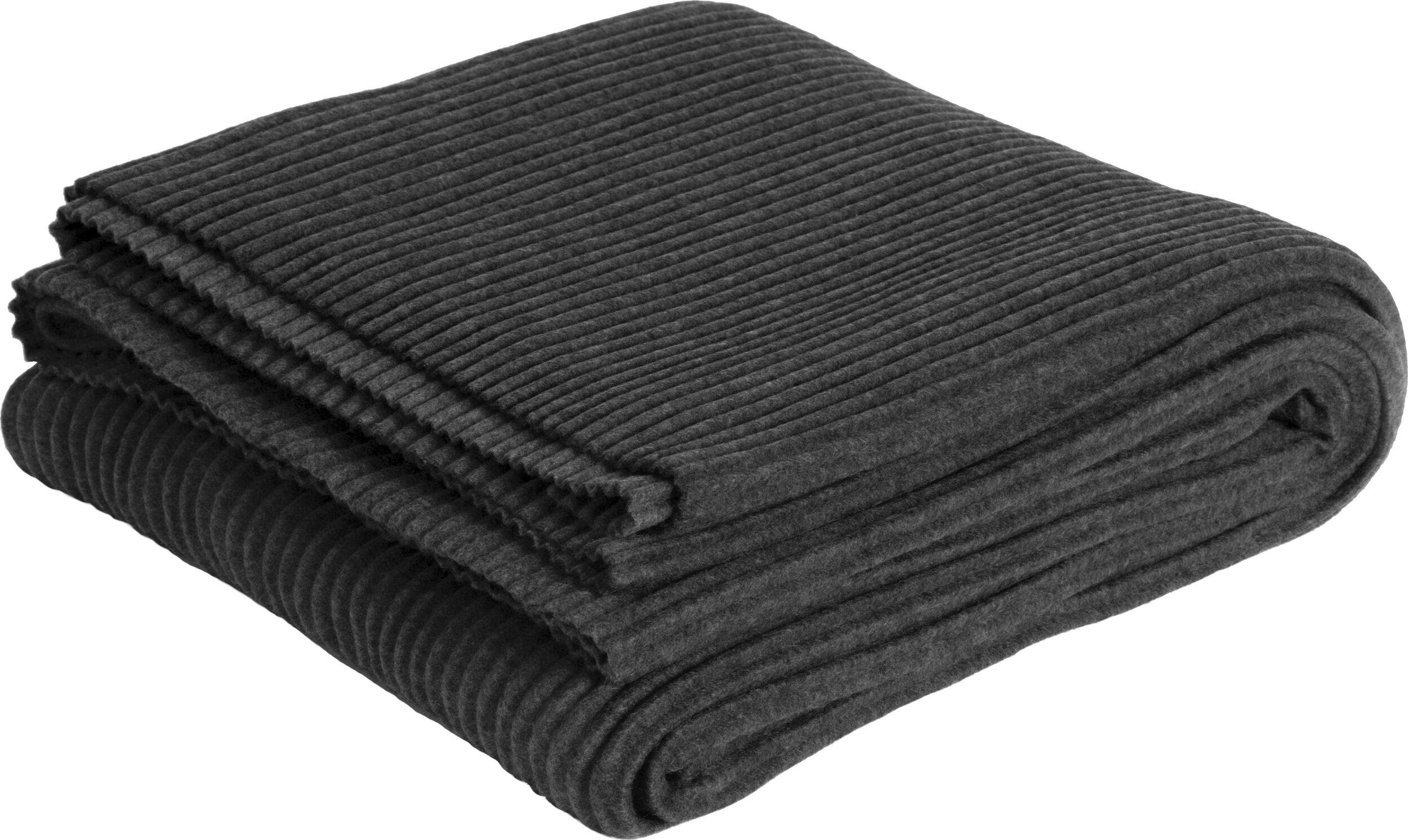 Koc Pleece 140 x 160 cm ciemnoszary