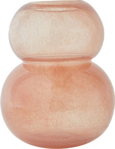 Wazon Lasi 23 cm taupe