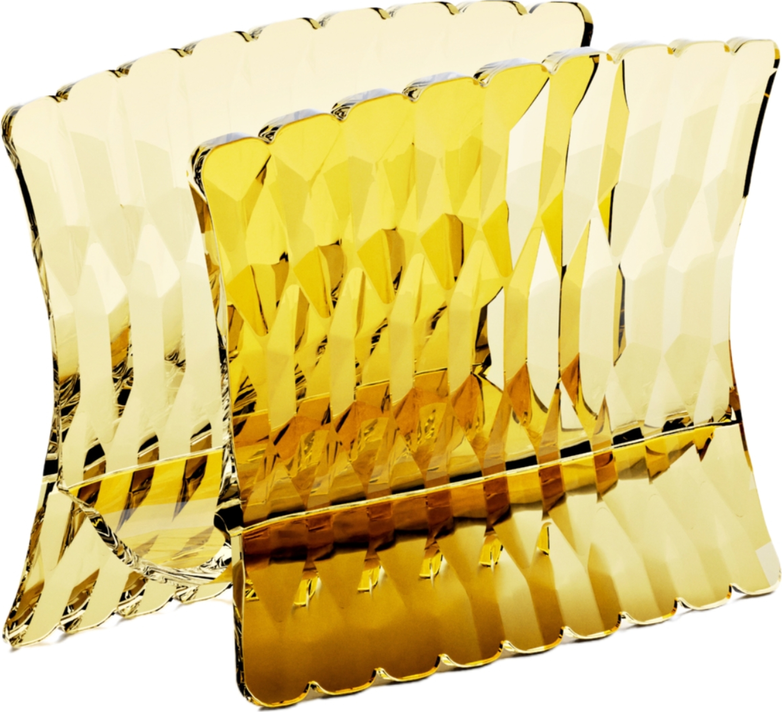 Serwetnik Vanity żółty