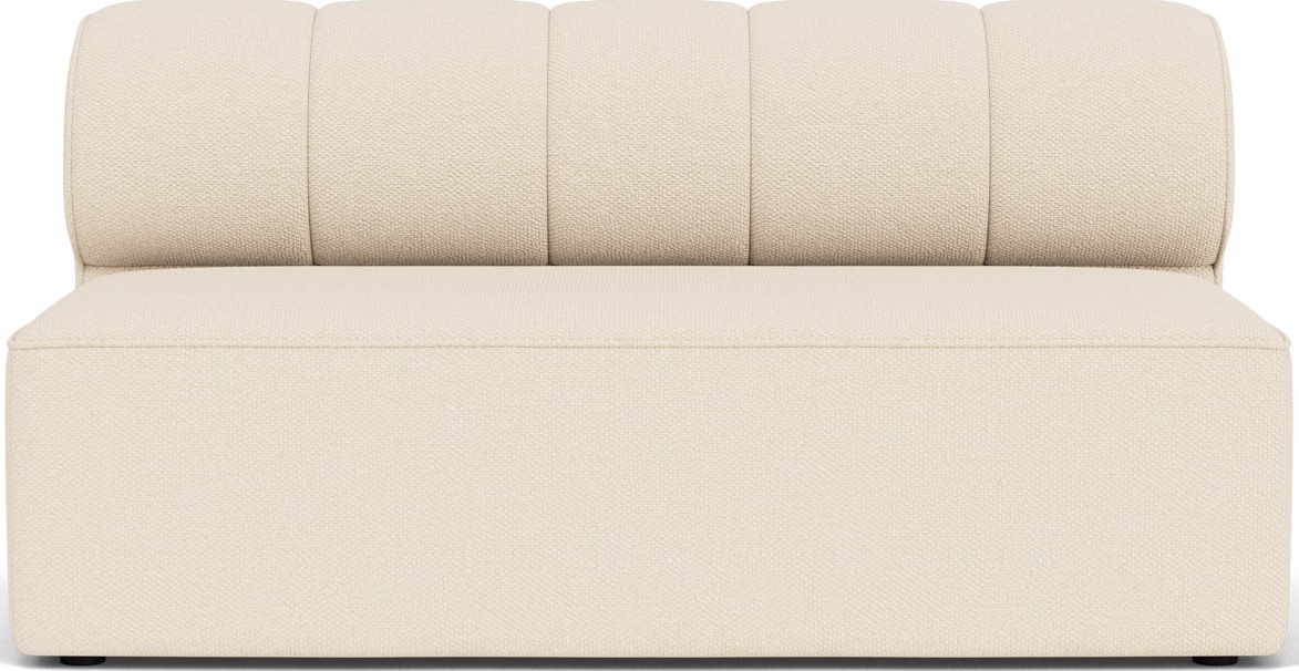 Element środkowy sofy modułowej Eave Seamline 172 cm kremowy
