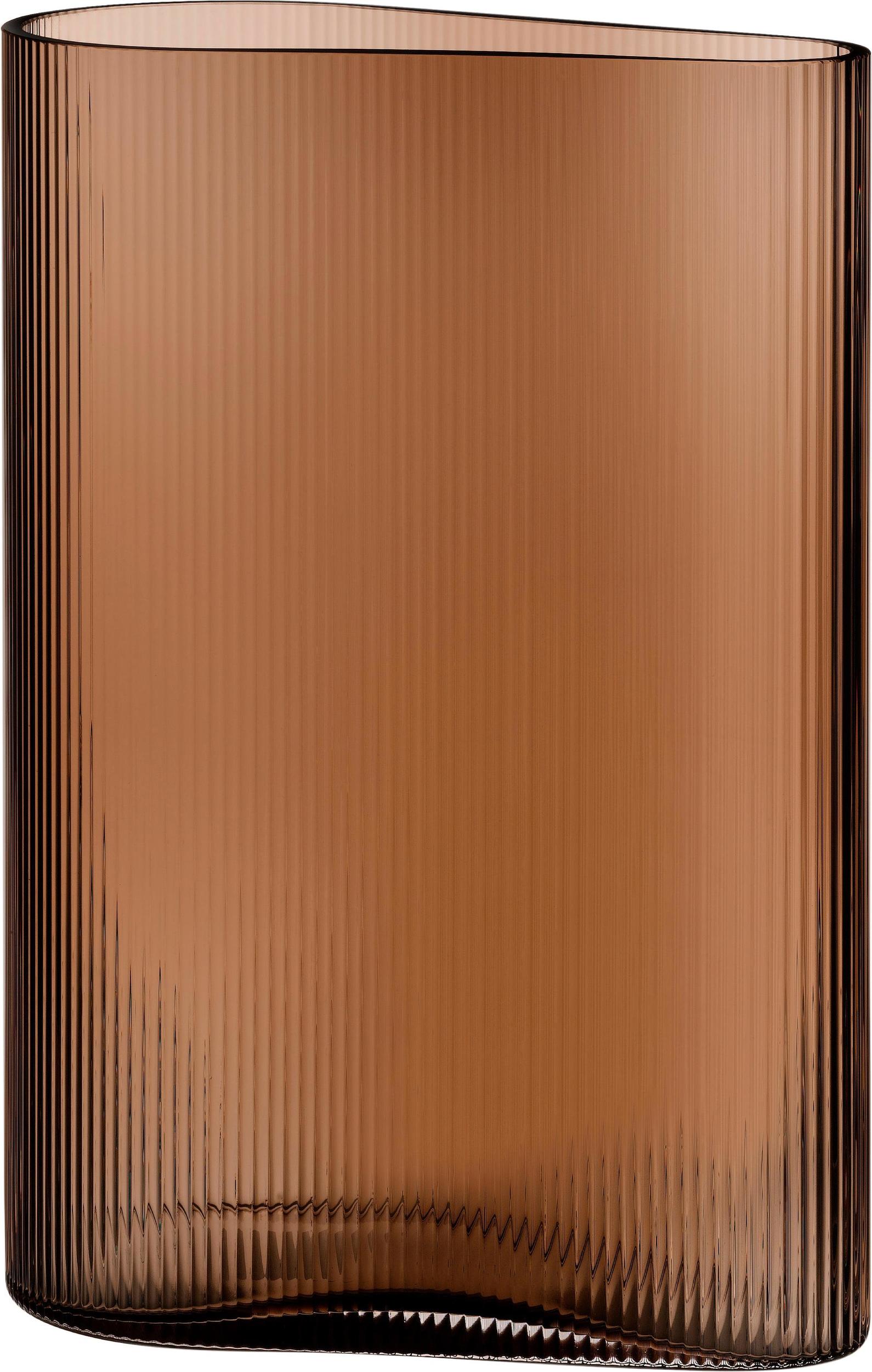 Wazon Mist 29 cm karmelowy