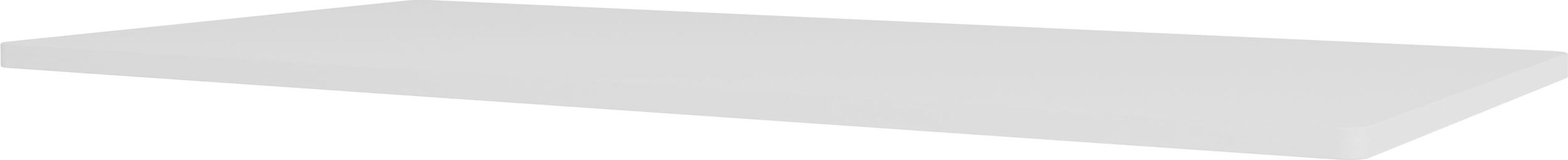 Blat MDF do systemu modułowego Panton Wire 70,1 x 34,8 cm zgaszona biel