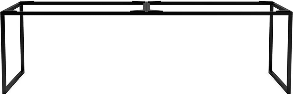 Podstawa do szafki Frame 49 28 cm czarna podwójna