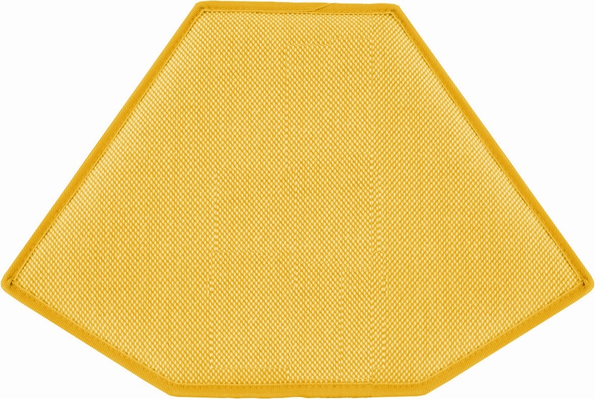 Poduszka do stołka Stool_One żółta