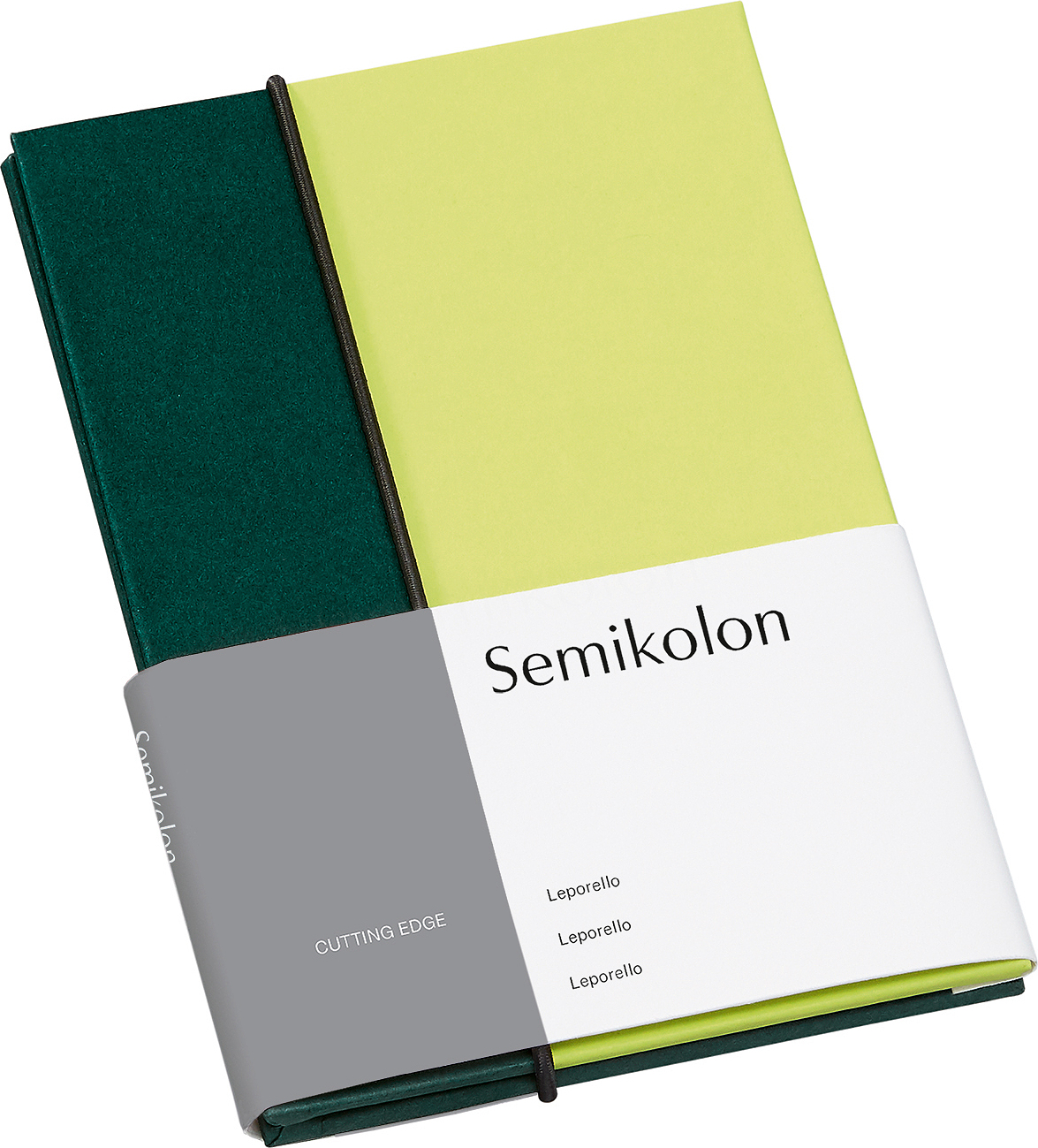 Album na zdjęcia Leporello Cutting Edge ciemnozielono-kiwi