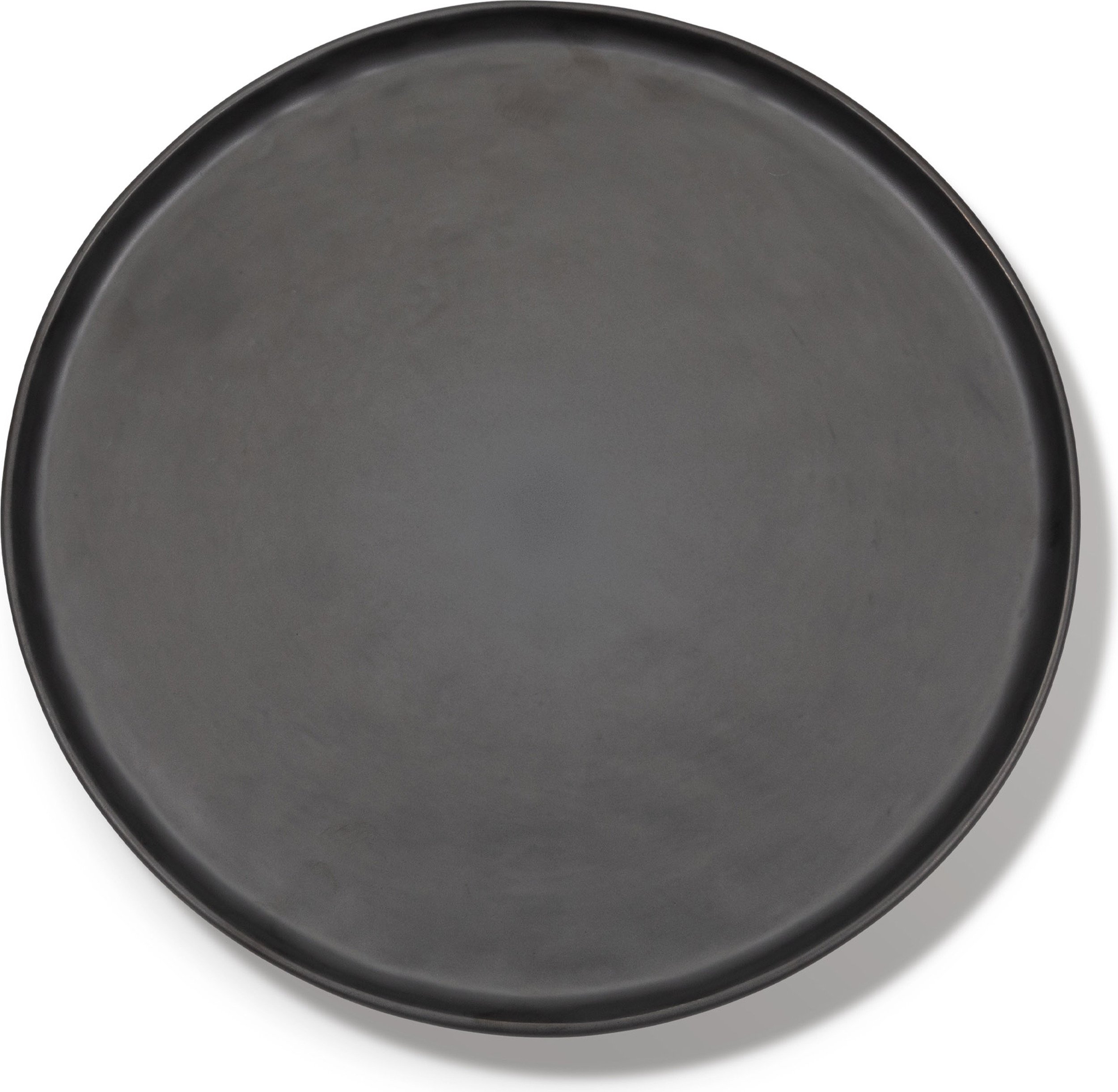 Talerz obiadowy Pure płaski 28 cm czarny