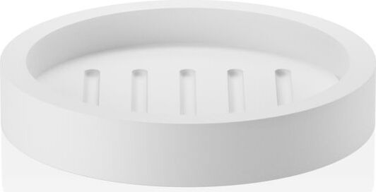 Mydelniczka Stone biały mat jednolita