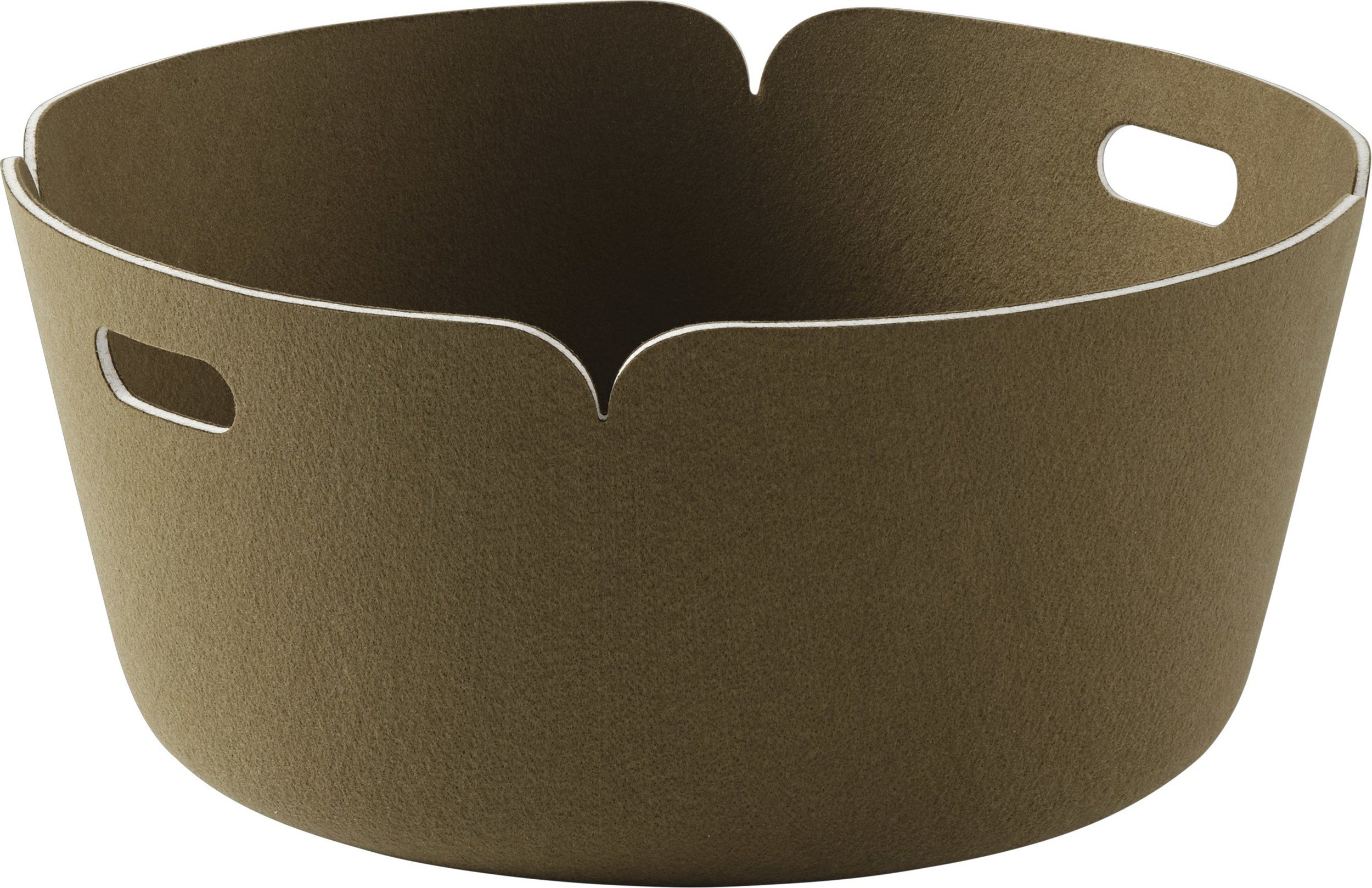 Kosz do przechowywania Restore okrągły khaki