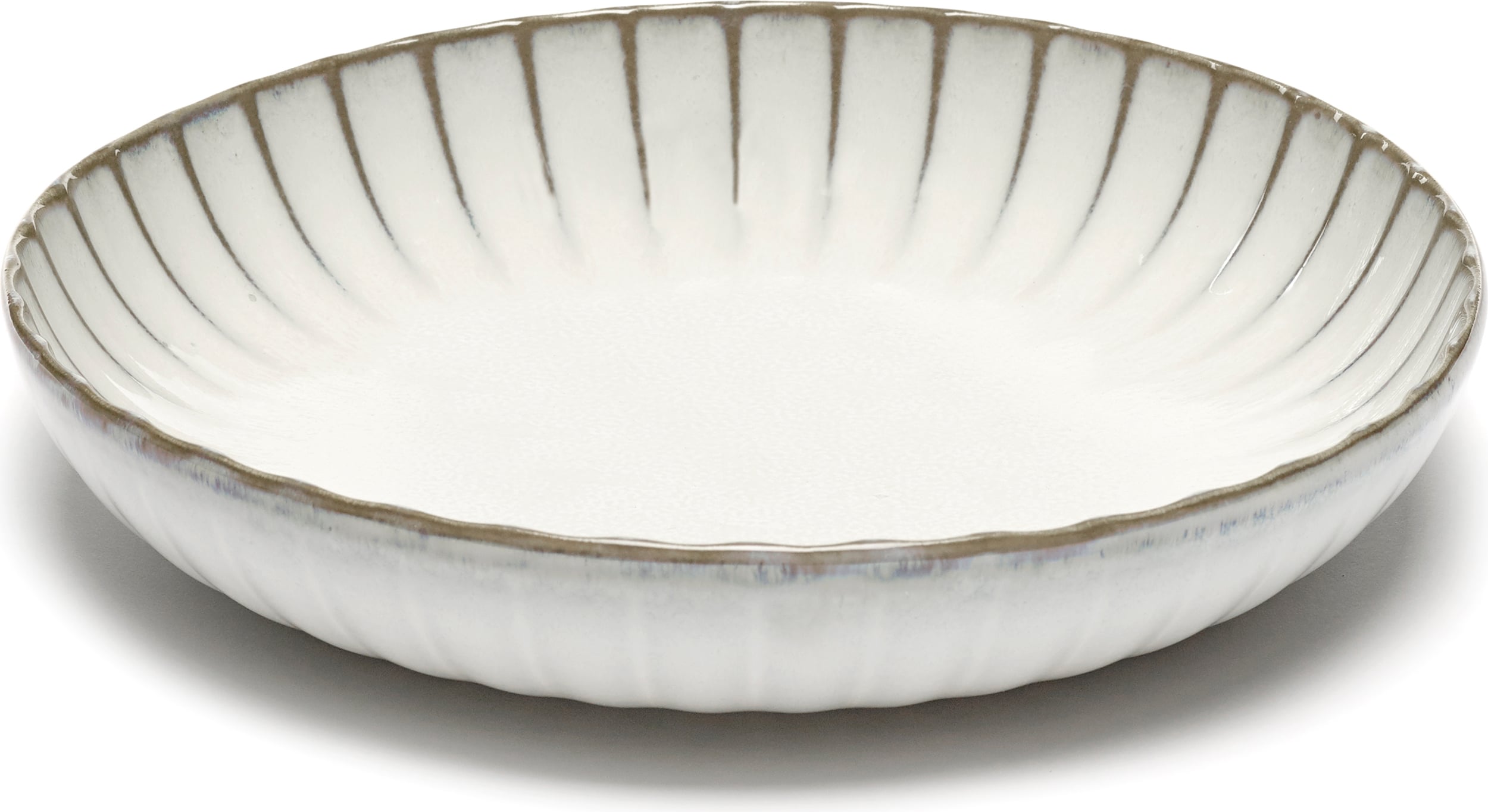 Talerz głęboki Inku 23 cm biały