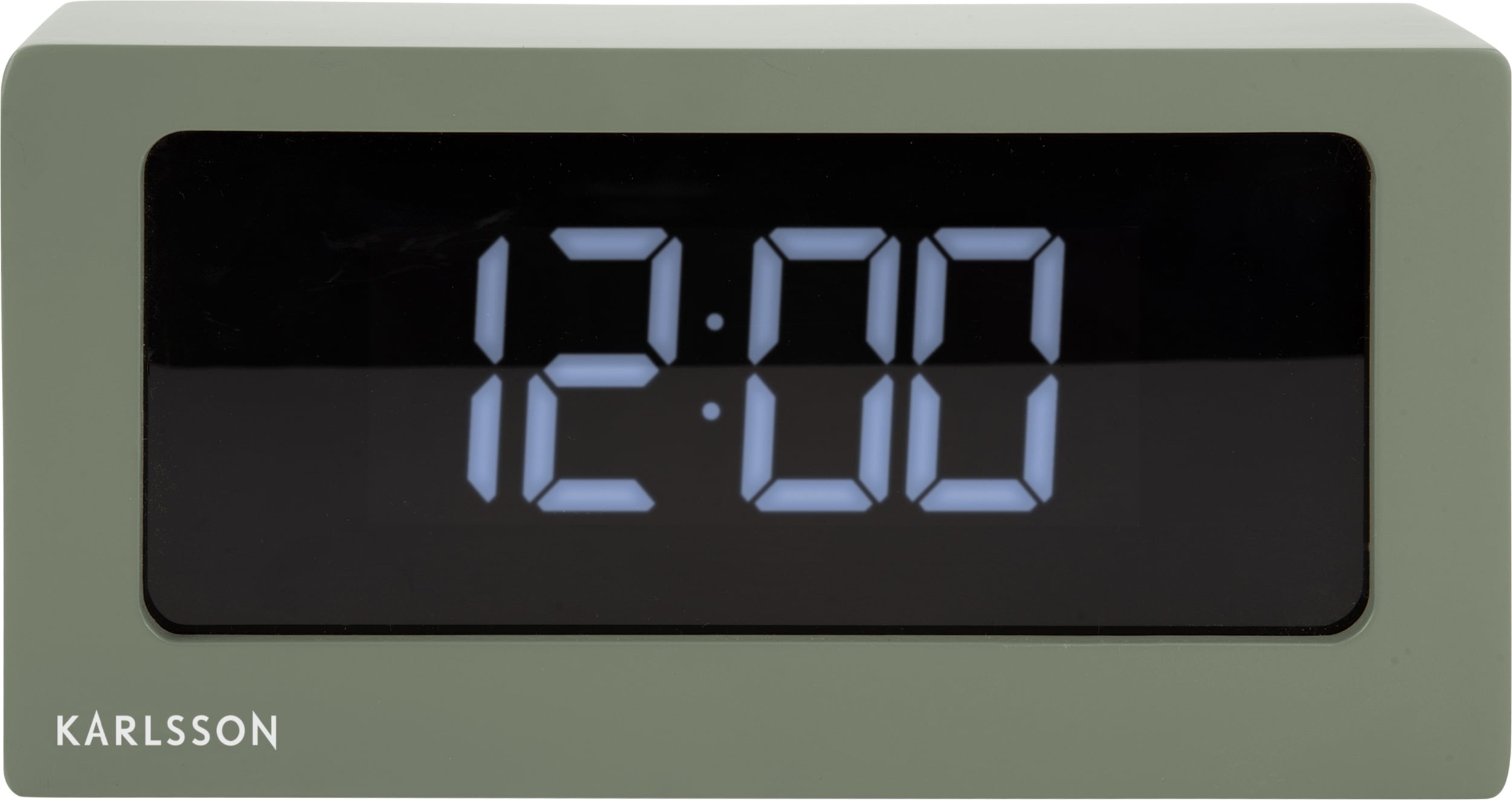 Budzik Boxed LED zieleń leśna