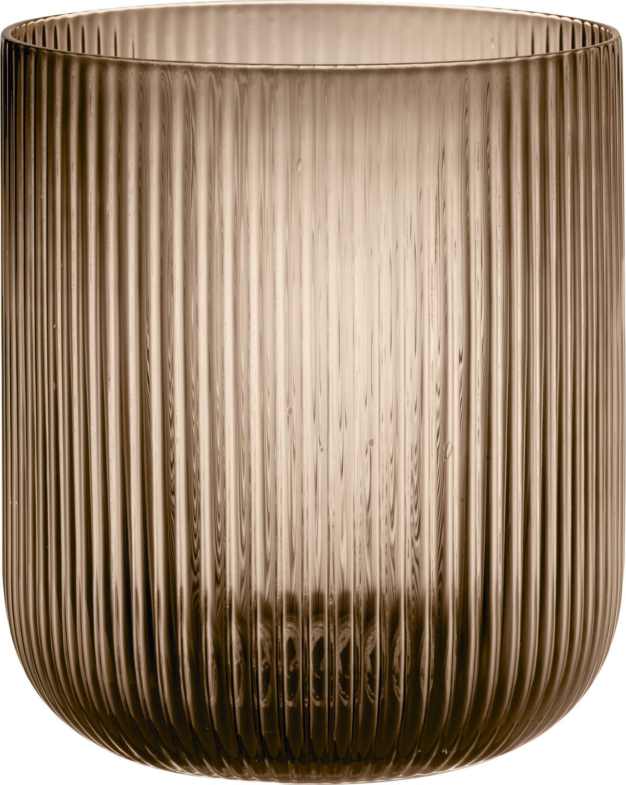 Lampion Ven 17,5 cm kawowy